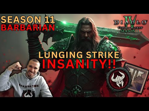 This Lunging Strike Barbarian Build Is Breaking Diablo 4 Season 11!