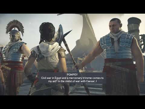 Assassin's Creed: Origins - Main Quest #10: Pompeius Magnus