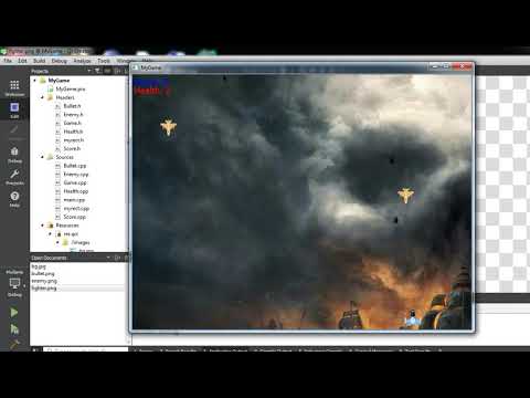 C++ QT Game on Enemy Shooter | CppBuzz