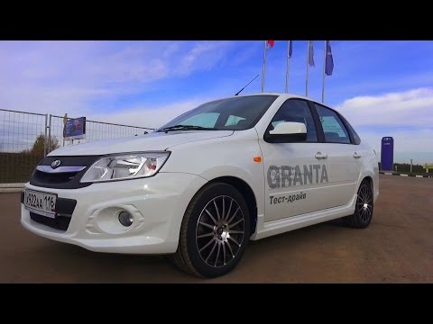 2015 Lada Granta Sport. Тест-Драйв. Обзор