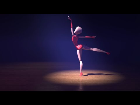 CGI 3D Animated Short: Ballet Dance - River Flows in You 🎵