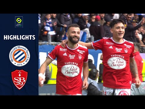 MONTPELLIER HERAULT SC - Stade BRESTOIS (1 - 2) - Highlights - (MHSC - SB29) / 2021-2022