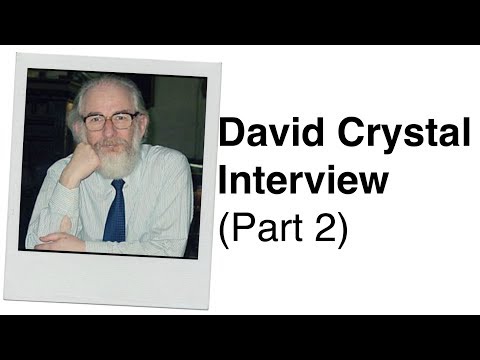 455. David Crystal Interview (Part 2) Questions from Listeners