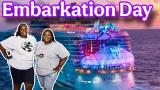 Boarding Day on Wonder of the Seas—The Adventure Starts NOW! Oct 2025