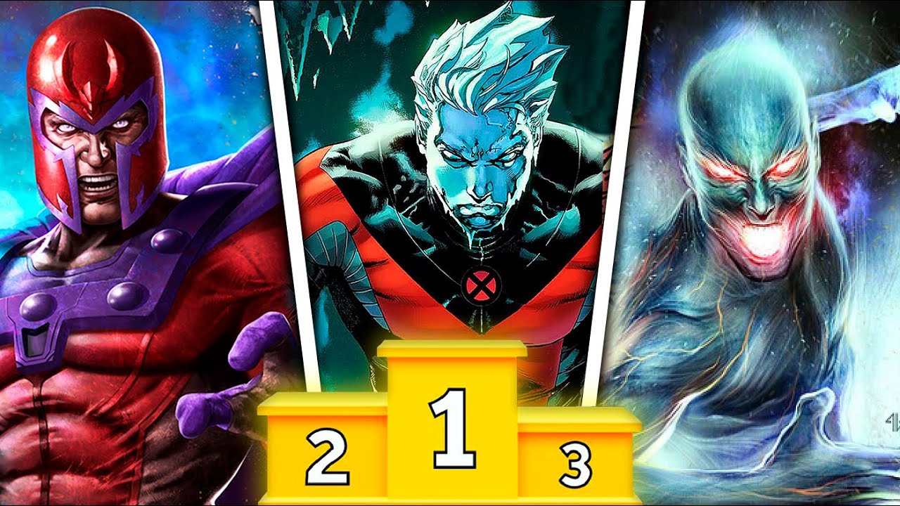 14 MUTANTES NÍVEL ÔMEGA POR NÍVEL DE PODER