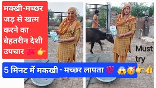 💯😱 मक्खी- मच्छर जड़ से खत्म करे 💯😱🥳 !!! 5 min में लापता 😍 !!!!