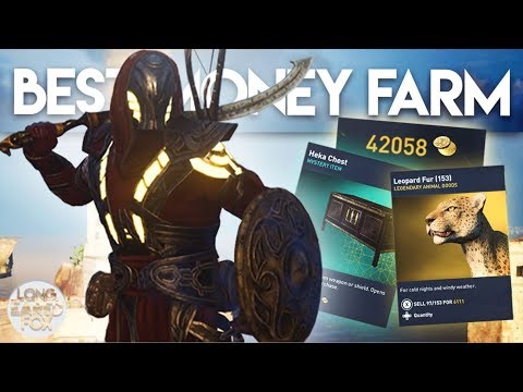 Assassin's Creed Origins | UNLIMITED MONEY & HEKA CHESTS FARM! - Best Money Farm In AC Origins