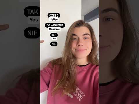 10 words for complete beginners in Polish 🇵🇱 #learnpolish