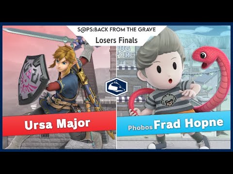 Back From The Grave Ultimate Singles - Ursa Major(Link) vs PhoBo | Frad Hopne(Lucas) Losers Finals
