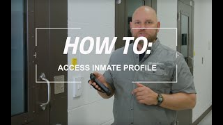 How to Access Inmate Profile