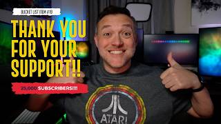 Completing Bucket List Item #19 – Reach 25,000 YouTube Subscribers! | V914