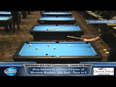 Misty Saldana vs Susie O'Connor - Womens Masters Hot Seat