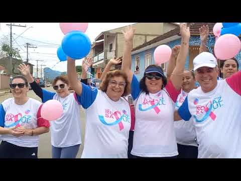 1° Caminhada Outubro Rosa e Novembro Azul. 01/11/2025. Vídeo 04. Heliodora MG. 