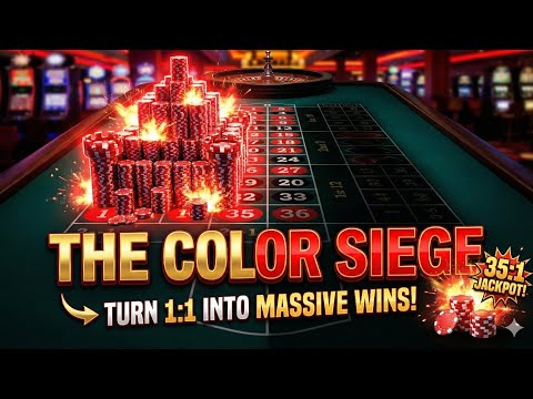 "Turn a 1:1 Bet into a 35:1 JACKPOT! 🚀 (The Color Siege)"