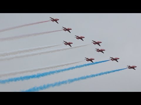 RIAT 2017 RAF Red Arrows The Royal International Air Tattoo