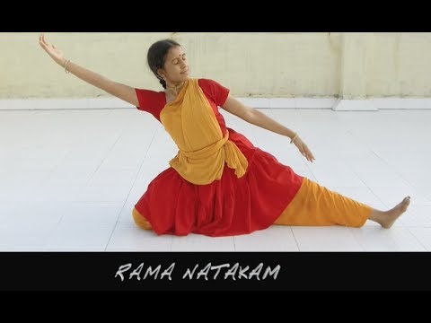 Sandhya Mohan - A clip from Rama Nataka Thematic Arangetram - Sridevi Nrithyalaya - Bharathanatyam