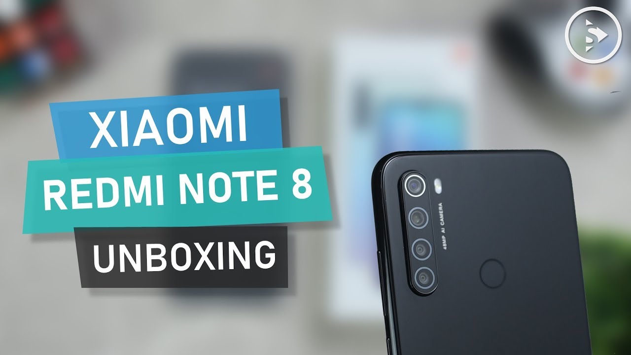 Xiaomi Redmi Note 8 Space Black Unboxing - Full Rear and Front-facing Camera Test and Photo Sample