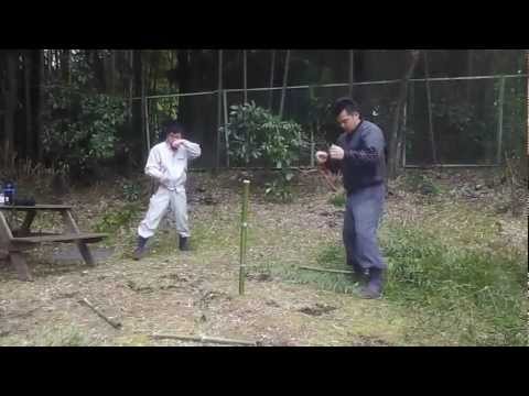 ローキックで竹を折る！