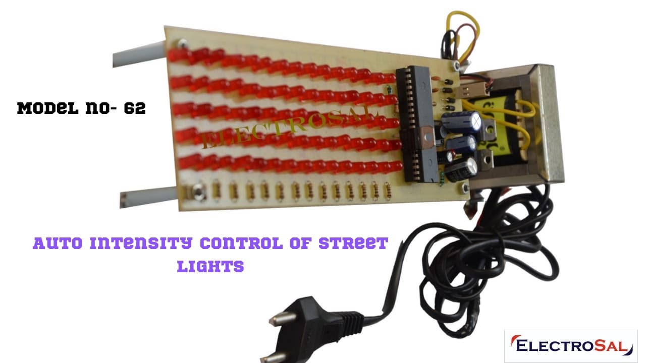 Auto intensity control of street light //Engineering / electrical / electronic / diploma /project