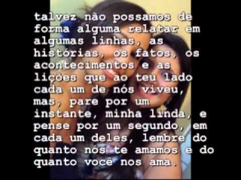 homenagem de 15 anos luiza borges rodrigues