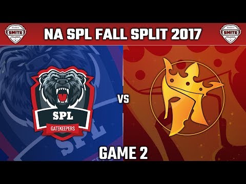 SMITE Pro League Fall Split Week 3 NA 2017 - SPL Gatekeepers vs. Noble (Game 2)