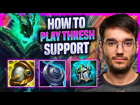 LEARN HOW TO PLAY THRESH SUPPORT LIKE A PRO! - Hylissang Plays Thresh Support vs Senna! |