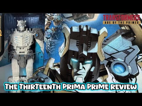 Superior! Transformers Age of the Primes voyager class The Thirteenth Prima Prime 4K video Review.