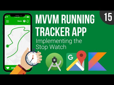 Implementing the Stop Watch - MVVM Running Tracker App - Part 15