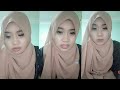 JILBOB INSTAN MODIFIKASI WARNA HITAM