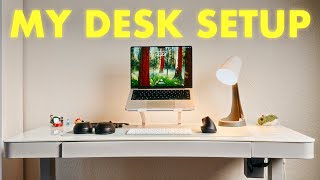 My Desk Setup as a Video Creator | Standing Desk, Ergonomic Mouse, Laptop Stand