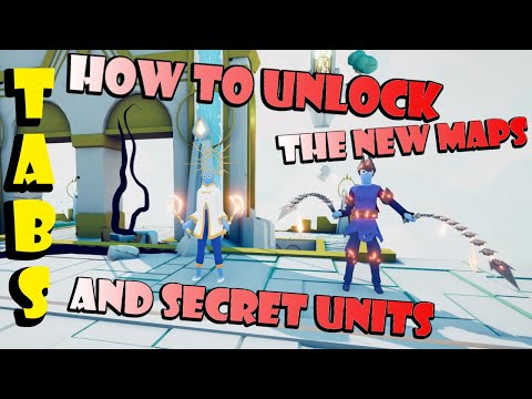 How to Unlock the 2 New Maps and Secret Units in TABS | April 2021 | Full Release Update PC or Xbox