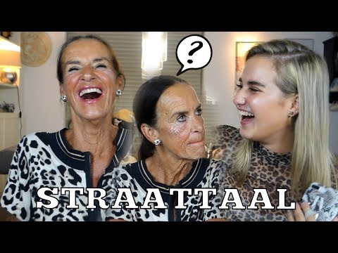WAT IS EEN KECH?! | STRAATTAAL RADEN MET OMA!