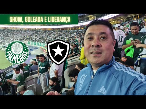 Palmeiras 4x0 Botafogo pela 10ª Rodada do Brasileiro 2022