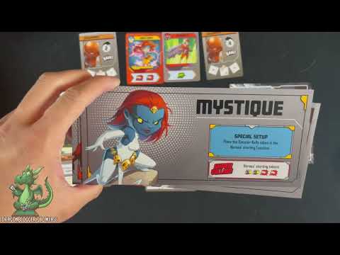 How to Play X Men Marvel United Board Game