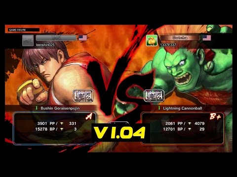 Ultra Street Fighter IV 1.04: * GUY vs BLANKA * kenshin025 (A) 1337F337 (B+) PC HD
