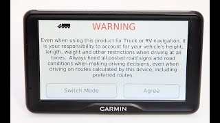 Tutorial To Factory Restore Reset & Clear All User Data on a Garmin DEZL 760LM Truck GPS Navigation