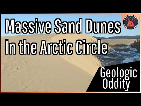 The Strange Fields of Sand Dunes in Alaska; A Geologic Oddity