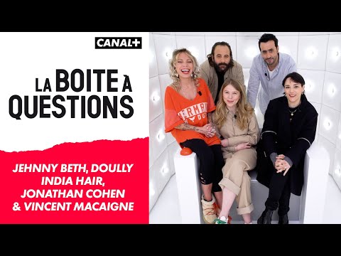 Jonathan Cohen et l'équipe du film "En Même Temps" dans la Boîte à Questions