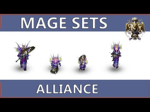 WOW Classic: Mage Alliance all Sets and Animations