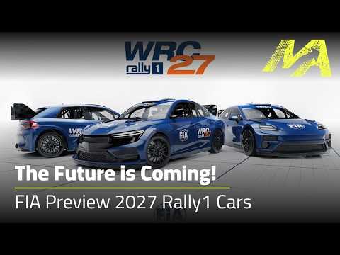You wanted news, you got it! WRC27 car, Project Rally One, updated Fiesta Rally2, GR Corolla RC2!
