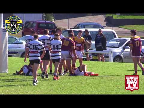 2018 Group 7 Under 18s Round 5 Highlights - Shellharbour Sharks Vs BSH Magpies