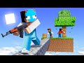 I Added GUNS to Minecraft Skyblock... DEFAULT Thumbnail