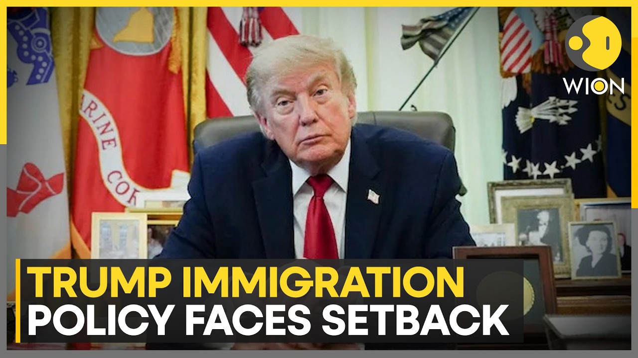 US Judge Blocks Trump Green Card Freeze | Major Setback for Trump's Immigration Policy