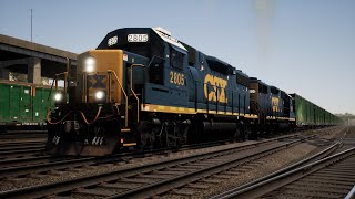 Trash Collector - Northeast Corridor New York - GP38-2 Train Sim World 2020
