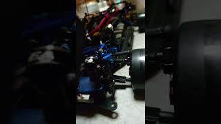 パンドラRCのAE86レビンに合う様にオイルクーラーをドリパケに取り付け