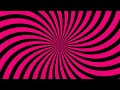 Black And Pink Spiral Effect Video Animation Loop Video No Copyright Video