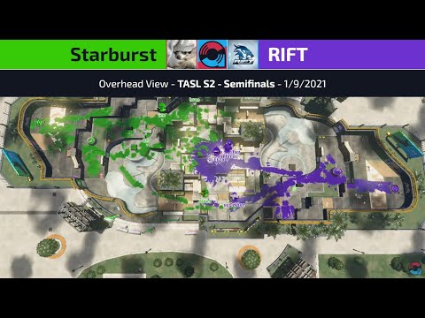 TASL2 Semifinals - Starburst / RIFT (Overhead view)