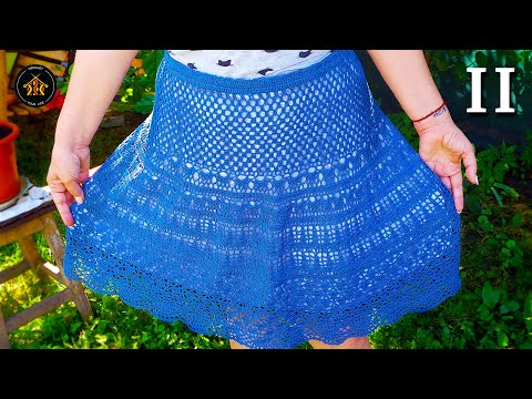 Cum crosetam fusta Danuta - Partea a II-a