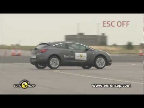 Opel Astra GTC - ESC Test