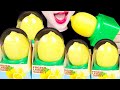 ASMR Lemon Ice Cream 과일 아이스크림 먹방 Mukbang Eating
